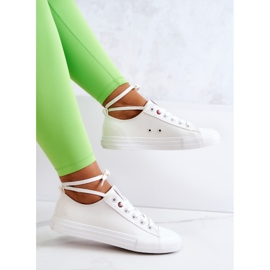 Deportivas Bajas de Piel Big Star JJ274007 Blanco 4