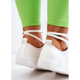 Deportivas Bajas de Piel Big Star JJ274007 Blanco 7