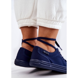Sneakers Mujer Low Big Star JJ274067 Azul Marino 4