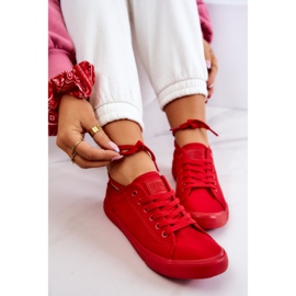 Sneakers Mujer Low Big Star JJ274068 Rojo 6