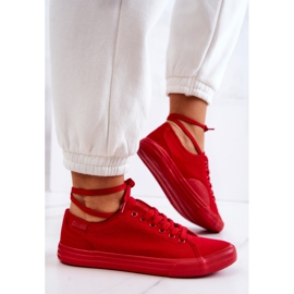 Sneakers Mujer Low Big Star JJ274068 Rojo 3