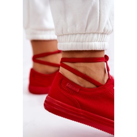 Sneakers Mujer Low Big Star JJ274068 Rojo 4