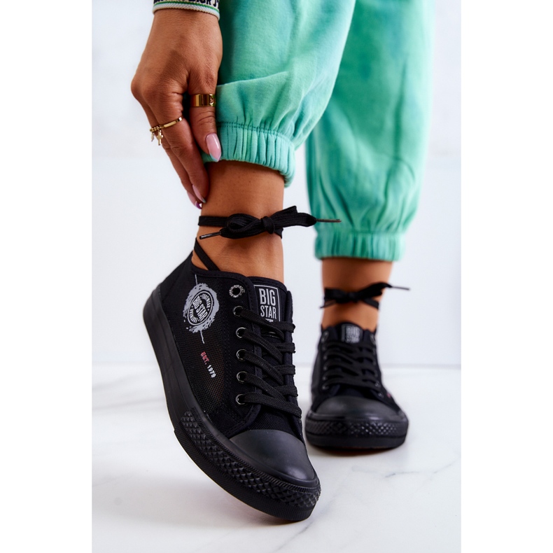 Zapatillas Mujer Big Star JJ274A256 Zapatillas negras negro 1