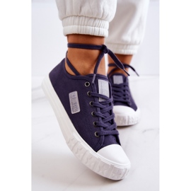 Zapatillas Clásicas Mujer Big Star JJ274494 Azul Marino 2