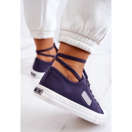 Zapatillas Clásicas Mujer Big Star JJ274494 Azul Marino 5