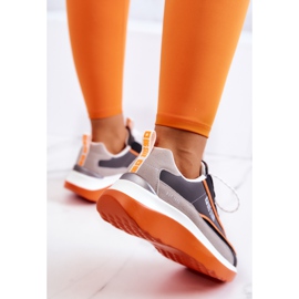 Zapatillas Sport Sneakers Big Star JJ274996 Gris-Naranja 6