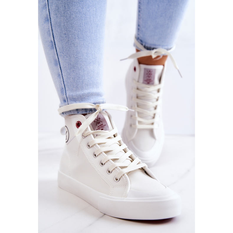 High Cross Jeans Mujer JJ2R4056C Blanco Sneakers 2 High Cross Jeans Mujer JJ2R4056C Blanco Sneakers 2