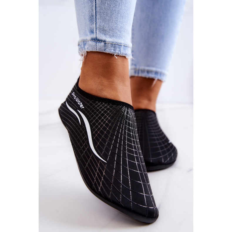 Zapatillas Deportivas Mujer Para Agua ProWater 22-4-013L Negro 1