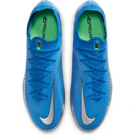 Calzado de fútbol Nike Phantom Gt Elite Fg M CK8439 400 azul azul 4