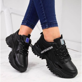 Zapatillas de suela gruesa Novedades W EVE258A negro 5