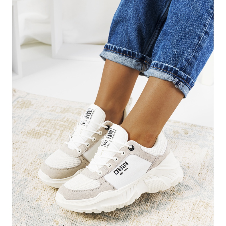 Deportivas blancas Big Star JJ274288 blanco gris 1