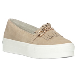 Zapatos de mujer en piel Lordsy Filippo DP3532/22 Beige 2 Zapatos de mujer en piel Lordsy Filippo DP3532/22 Beige 2