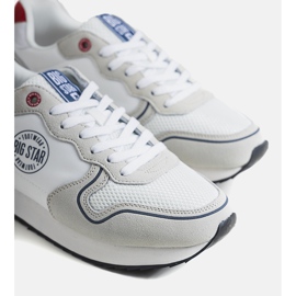Deportivas blancas de hombre Big Star JJ174141 blanco 3