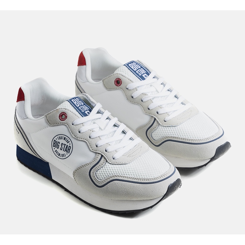 Deportivas blancas de hombre Big Star JJ174141 blanco 1