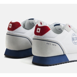 Deportivas blancas de hombre Big Star JJ174141 blanco 2