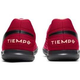 Zapatillas de fútbol Nike Tiempo Legend 8 Club Ic M AT6110 608 rojo naranjas y tintos 6