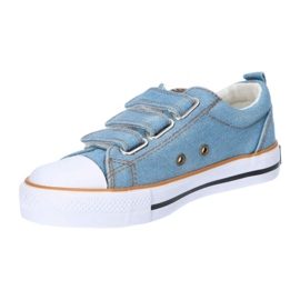 Zapatillas vaqueras American Club LH73/22 azul 2