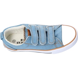 Zapatillas vaqueras American Club LH73/22 azul 3