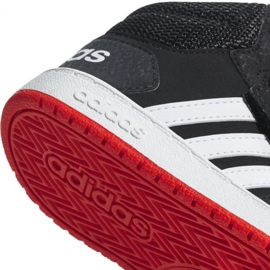 Zapatos adidas Hoops Mid 2.0 I Jr B75945 negro 4