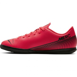 Zapatos de interior Nike Mercurial Vapor 13 Club Ic Jr AT8169-606 rojo naranjas y tintos 4