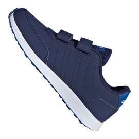 Zapatillas Adidas Vs Switch 2 Cf Jr EG5139 blanco azul marino 4