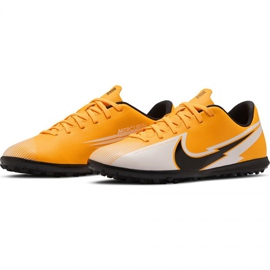 Zapatos de fútbol Nike Mercurial Vapor 13 Club Tf Jr AT8177 801 multicolor amarillo 1 Zapatos de fútbol Nike Mercurial Vapor 13 Club Tf Jr AT8177 801 multicolor amarillo 1