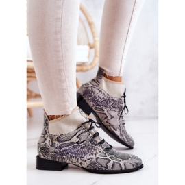 Botas de Mujer Suede Snake Boots Maciejka 04744-03 Beige 3