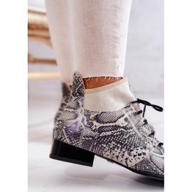 Botas de Mujer Suede Snake Boots Maciejka 04744-03 Beige 6