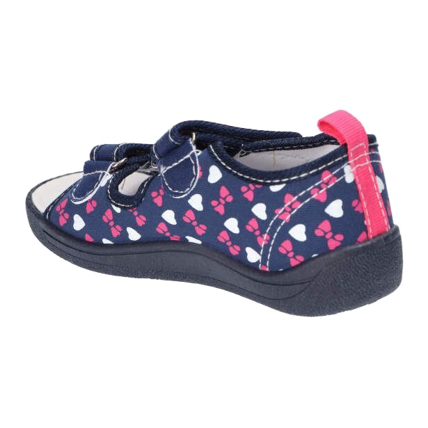 American Club Zapatillas sandalias americanas, inserto de cuero TEN19 / 22 Azul marino 1