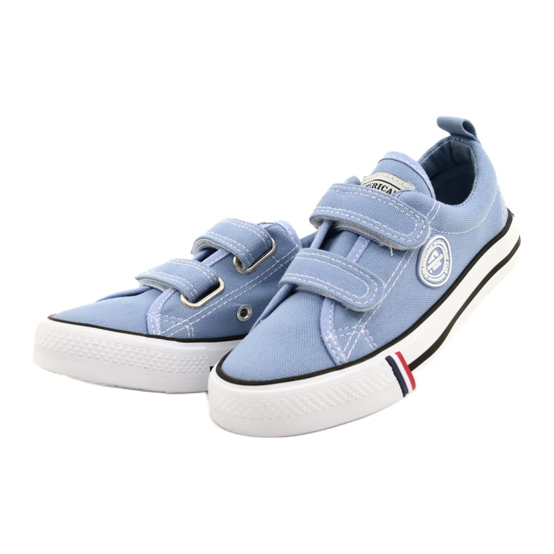 Zapatillas americanas azul American Club LH63/22 2