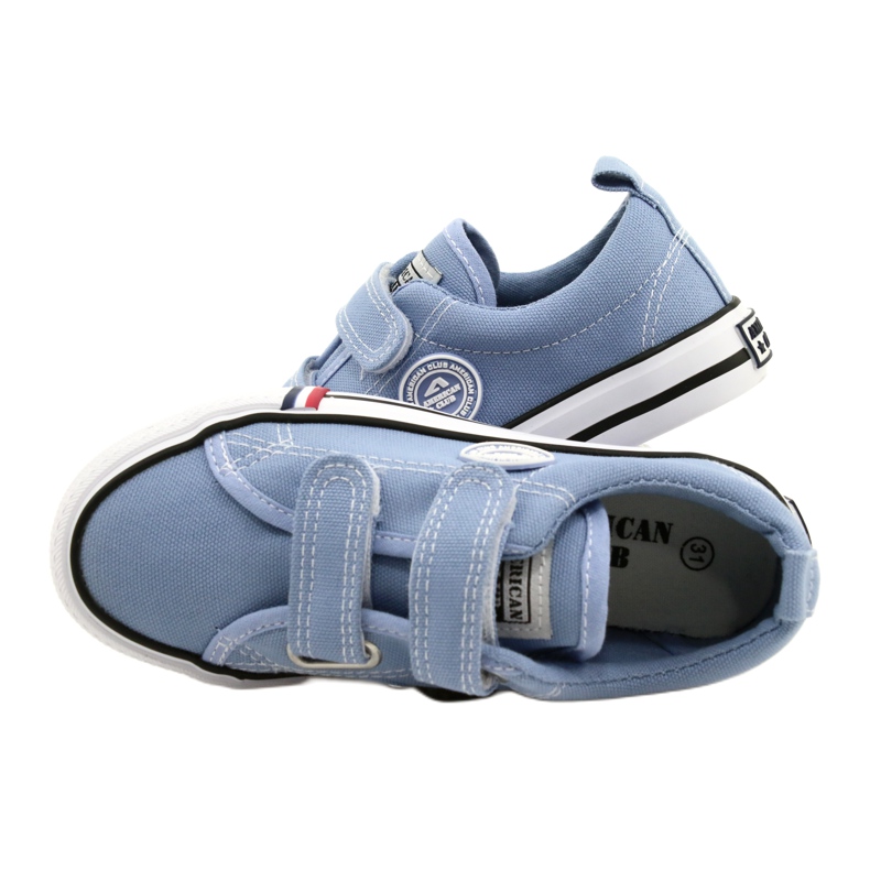 Zapatillas americanas azul American Club LH63/22 5