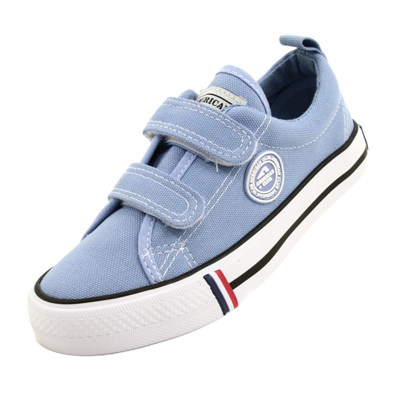 Zapatillas americanas azul American Club LH63/22 3