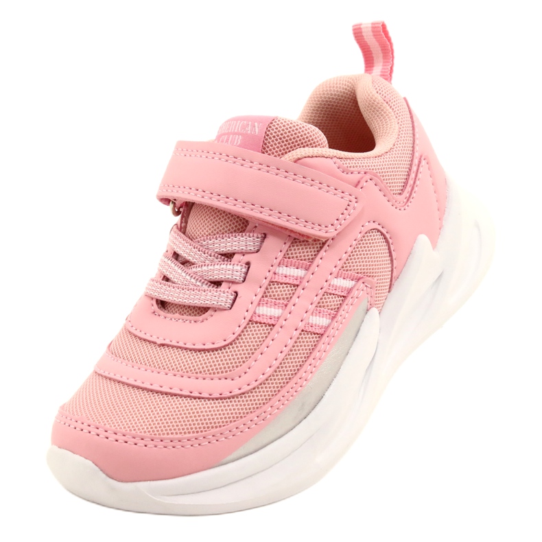 Zapatillas deportivas niña American Club HL58/22 rosa rosado 3