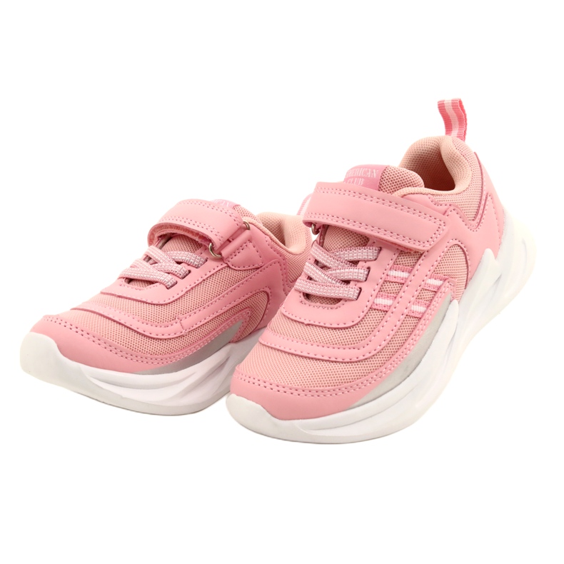 Zapatillas deportivas niña American Club HL58/22 rosa 2
