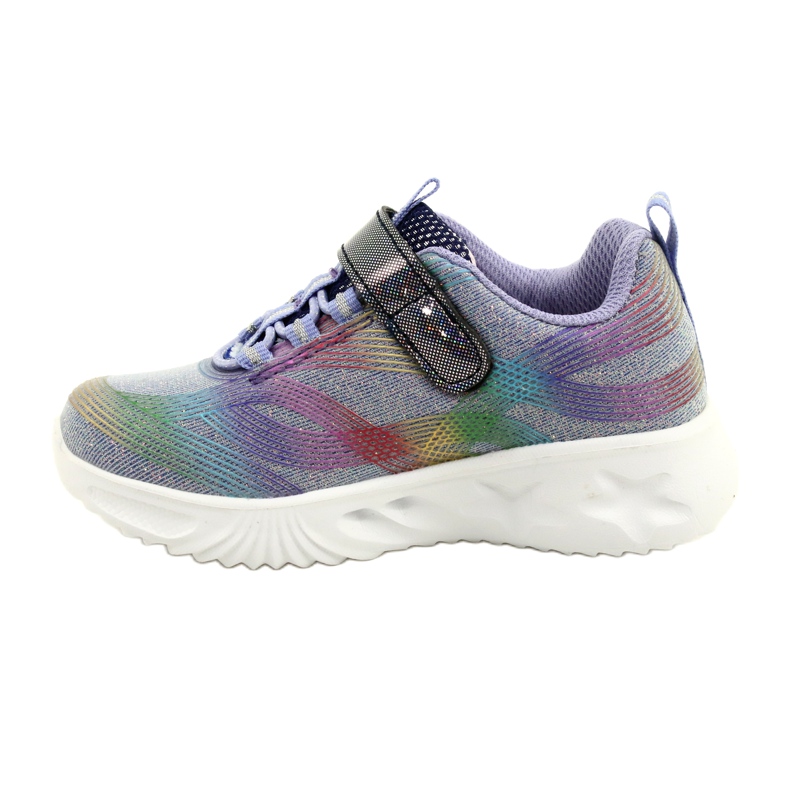 American Club Zapatillas Deportivas ADI LED Glowing Velcro ES87/22 Púrpura 1