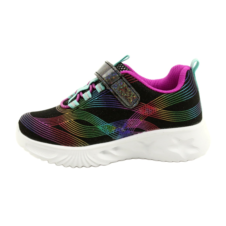 American Club Zapatillas Deportivas ADI LED Glowing Velcro ES87/22 Negro multicolor 1