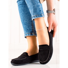 TRENDI Mocasines clásicos negro 2