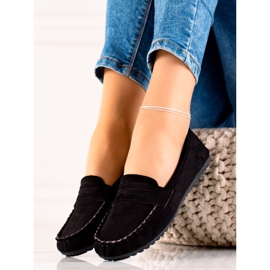 TRENDI Mocasines clásicos negro 3