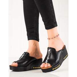 Sandalias de cuña VINCEZA negro 3