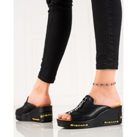 Sandalias de cuña VINCEZA negro 1