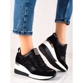 TRENDI Deportivas Deportivas En Corona negro 3