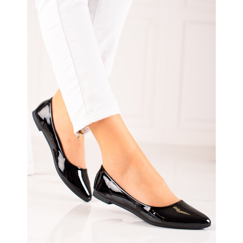 Seastar Bailarinas lacadas en negro 2