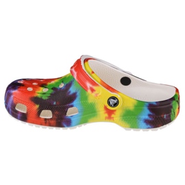 Crocs Classic Tie-Dye Graphic Clog W 205453-90H rojo 1 Crocs Classic Tie-Dye Graphic Clog W 205453-90H rojo 1
