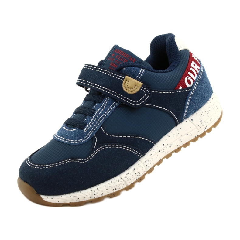 American Club Zapatillas deportivas americanas ADI Velcro ES86/22 Navy azul 4
