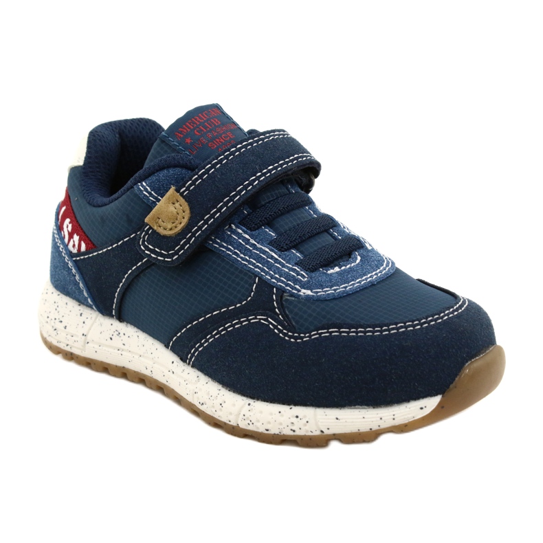 American Club Zapatillas deportivas americanas ADI Velcro ES86/22 Navy azul 1