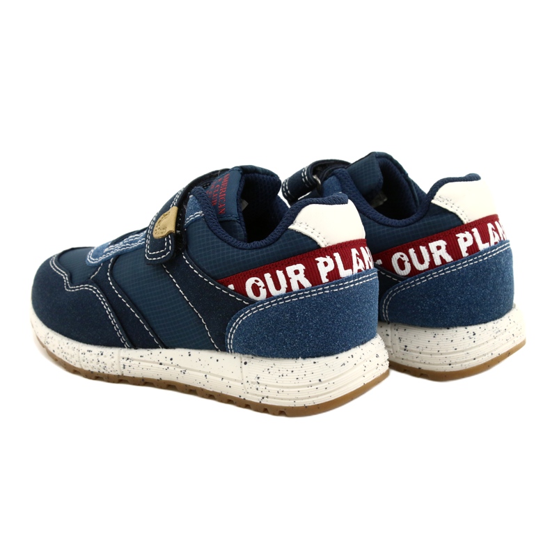 American Club Zapatillas deportivas americanas ADI Velcro ES86/22 Navy azul 6