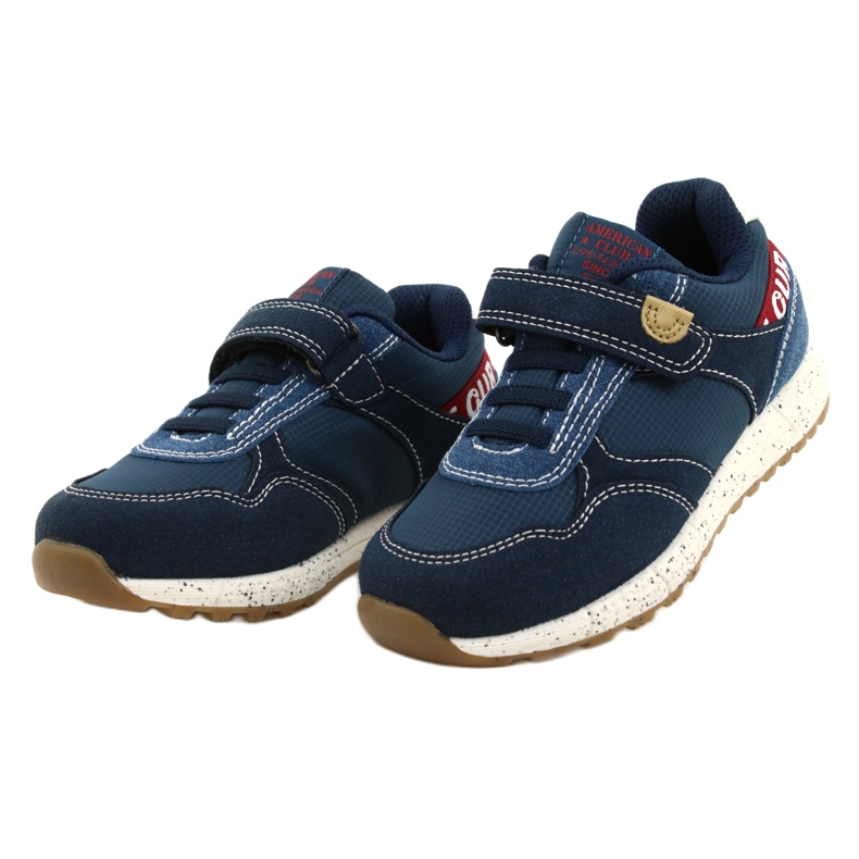 American Club Zapatillas deportivas americanas ADI Velcro ES86/22 Navy azul 3