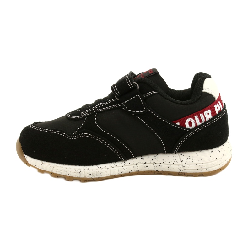 American Club Deportivas americanas velcro ES86/22 negro 2