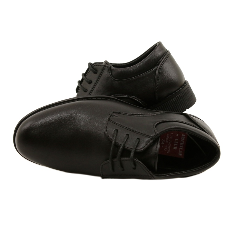 American Club Zapatos comunion infantil KOM36/22 negro 5
