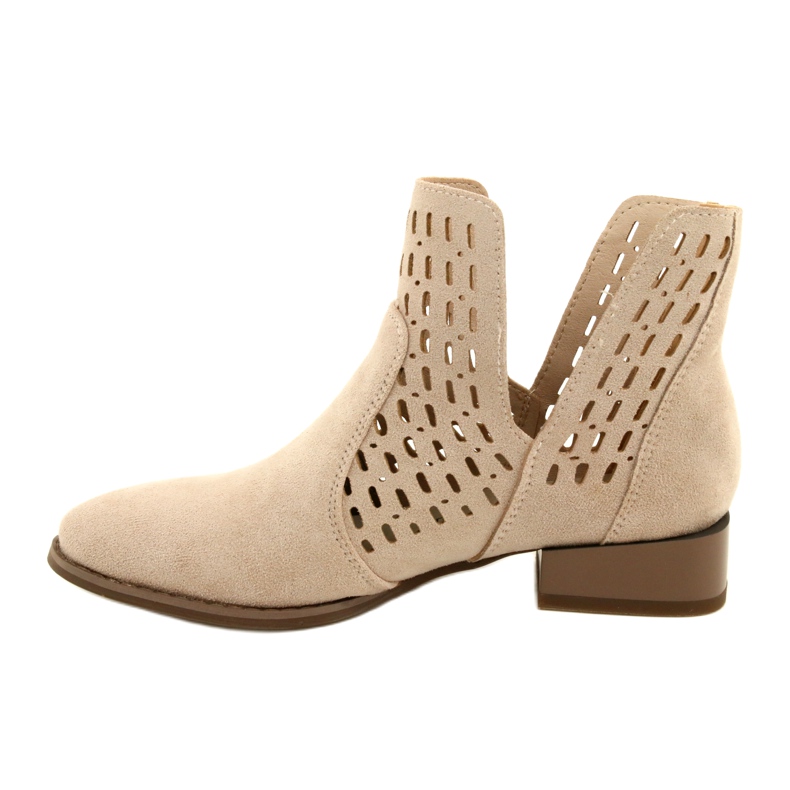 Botas Mujer Ante Daszyński Beige SA197-12 2